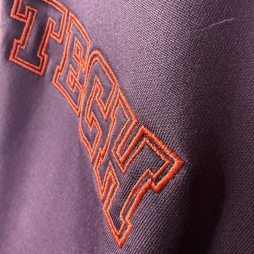 Virginia Tech Hokies‎ Columbia Omnishield 1/4 Zip-Up Jacket Maroon Mens XL NCAA - Picture 7 of 10